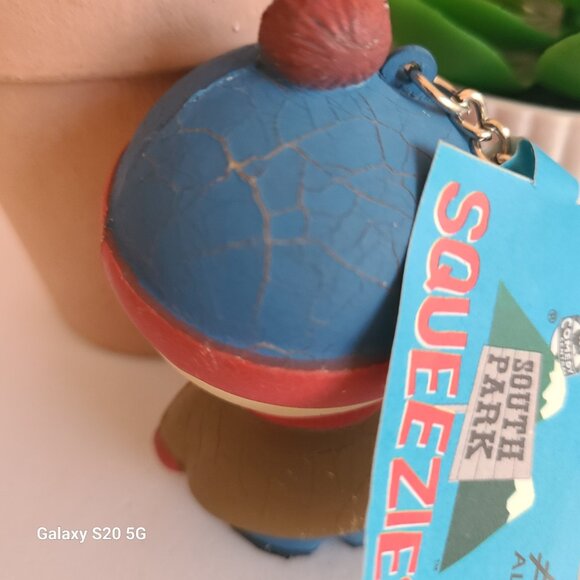 Vintage 1998 Stan Marsh Cartoon Keychain South Park Squeezes Tag is Attached - Picture 4 of 6